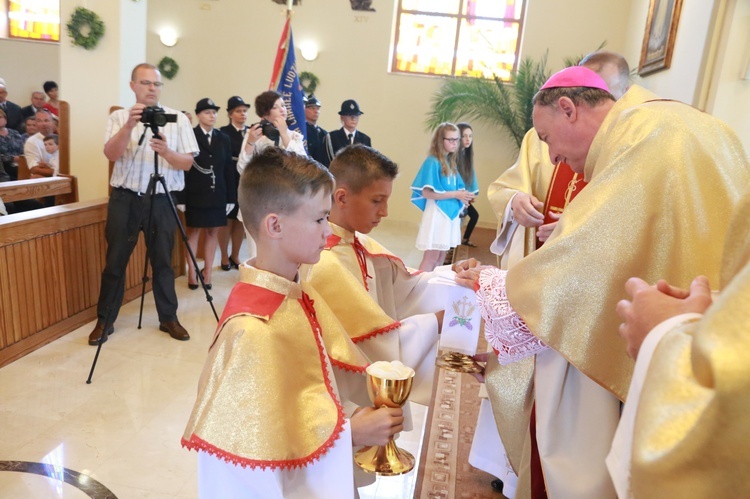 Poświęcenie kościoła w Proszówkach