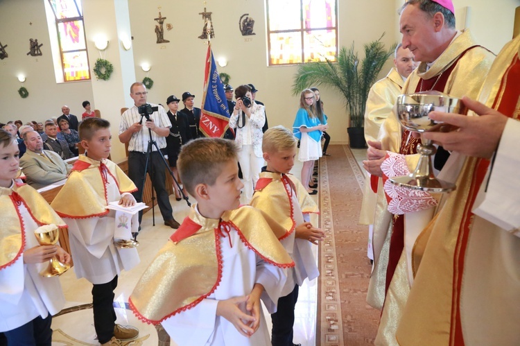 Poświęcenie kościoła w Proszówkach