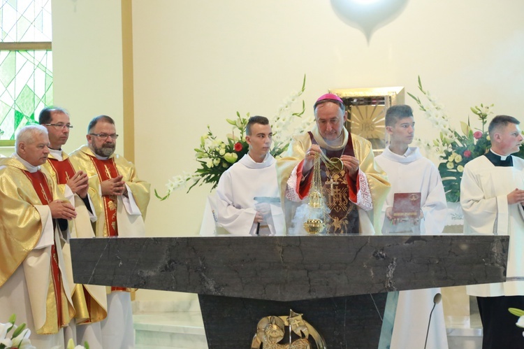 Poświęcenie kościoła w Proszówkach