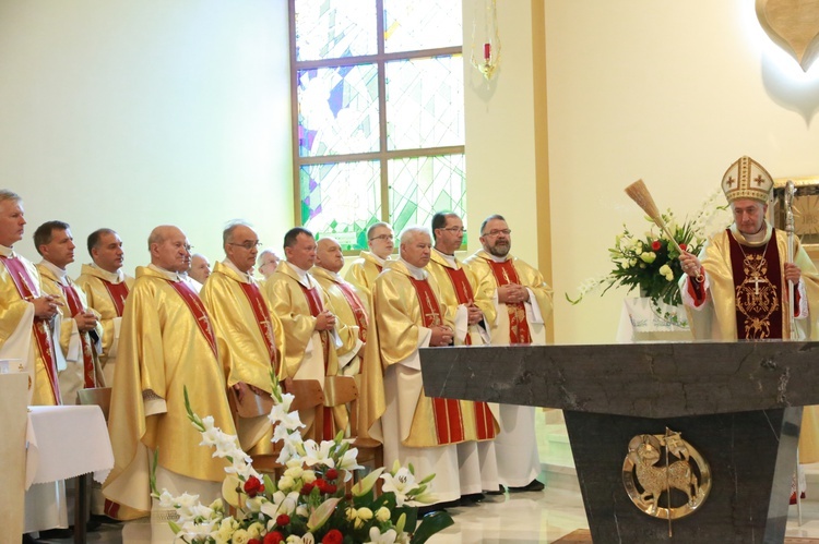 Poświęcenie kościoła w Proszówkach