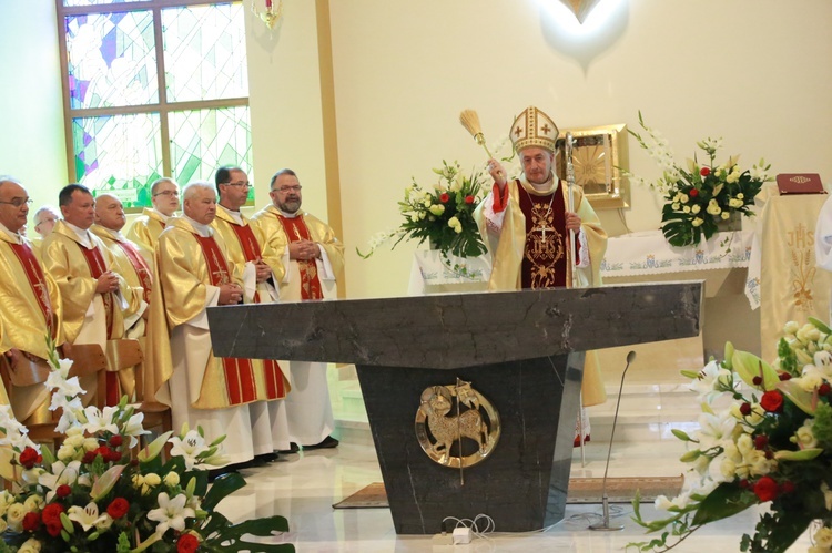 Poświęcenie kościoła w Proszówkach