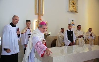 Poświęcenie kościoła w Lipnicy 