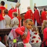 Inauguracja roku szkolnego z bp. Piotrem Gregerem w Cieszynie