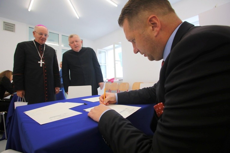Otwarcie nowej szkoły w Kazimierzu Dolnym