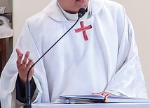 ▲	– Katecheta, żeby głosić innym, musi wzrastać w wierze – przekonuje ks. Marcin Kuciński.