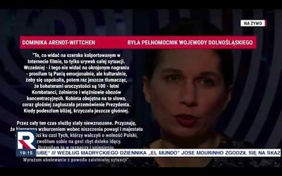 D.Arendt-Wittchen, ujawnia jak było z wymierzonym policzkiem 05.09.2018