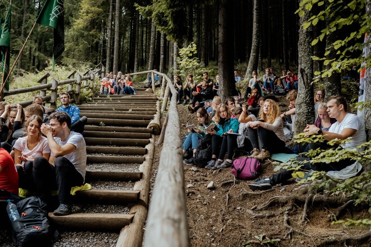 Ze studentami w Tatrach