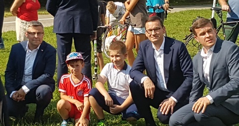 Premier Mateusz Morawiecki w Tychach [ZDJĘCIA]