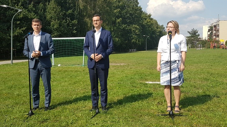 Premier Mateusz Morawiecki w Tychach