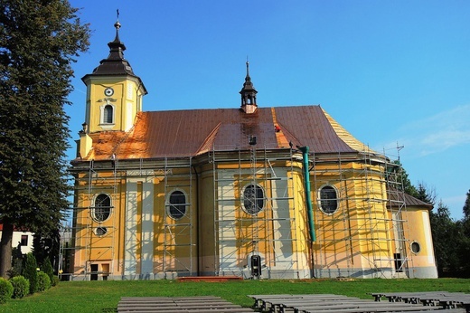 Kościół Narodzenia NMP w Inwałdzie - przed jubileuszem