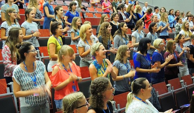 Uczestników dziewiątych warsztatów gości aula ATH