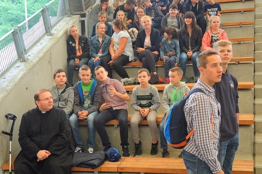 Młodzi w amfiteatrze pod Grojcem w Żywcu 2018