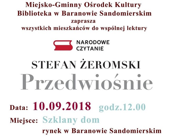 "Przedwiośnie" w Baranowie Sandomierskim