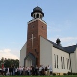 Nieboczowy - poświęcenie kościoła