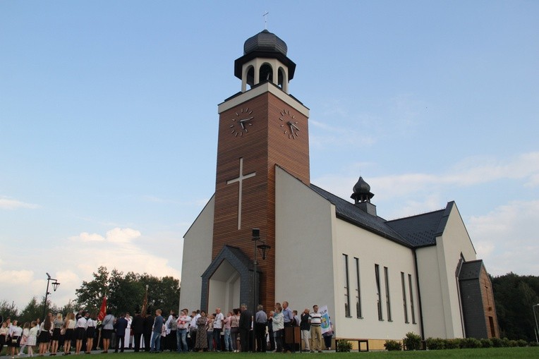 Nieboczowy - poświęcenie kościoła