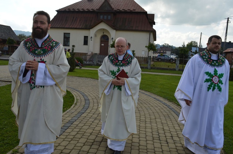 Dożynki parafialne w Miętustwie