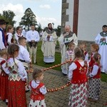 Dożynki parafialne w Miętustwie