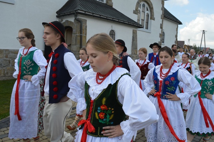 Dożynki parafialne w Miętustwie