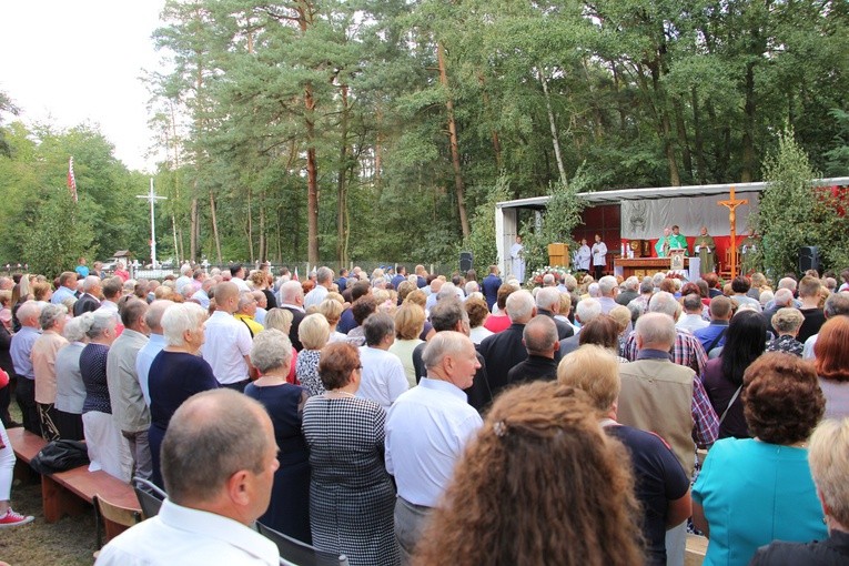 Uroczystość patriotyczna w Starych Budach