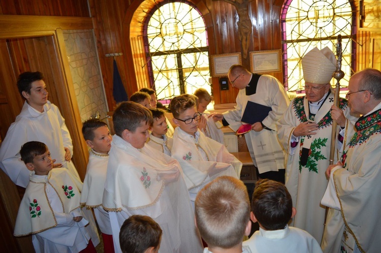 Abp Marek Jędraszewski w Cichem