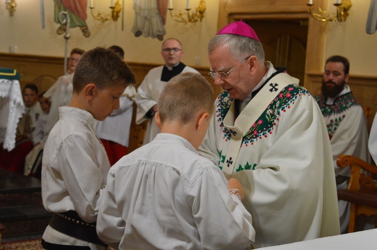 Abp Marek Jędraszewski w Cichem