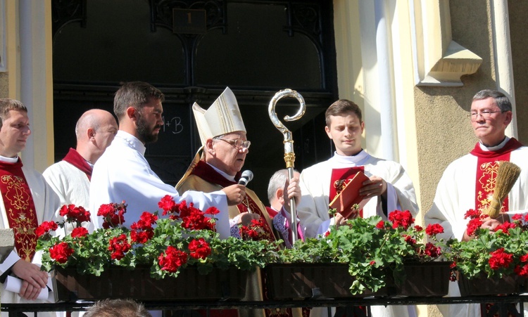 Dożynki diecezjalne w Rudach