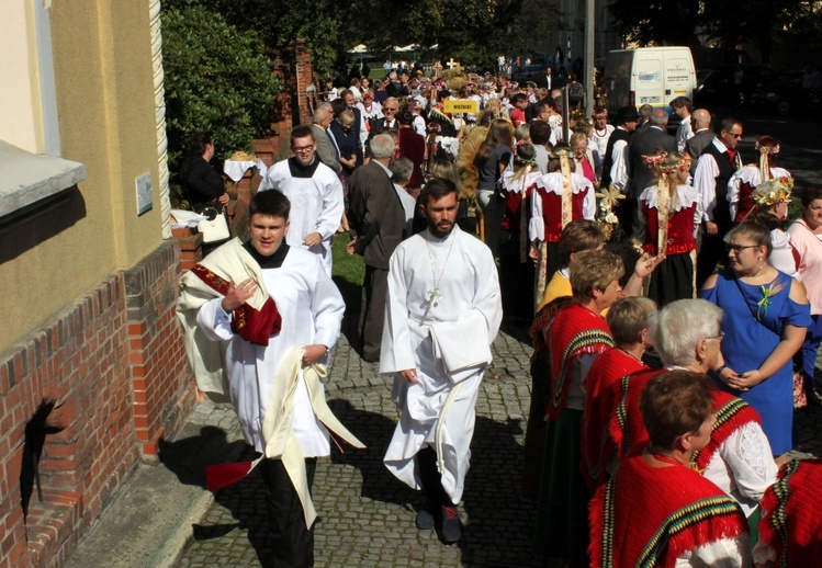 Dożynki diecezjalne w Rudach