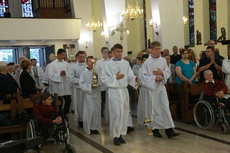 Pielgrzymka niewidomych i niedowidzących