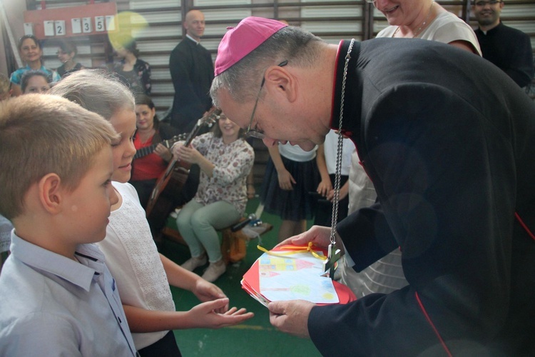 Bp Tadeusz Lityński w zielonogórskim Katoliku