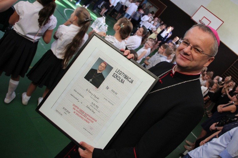 Bp Tadeusz Lityński w zielonogórskim Katoliku