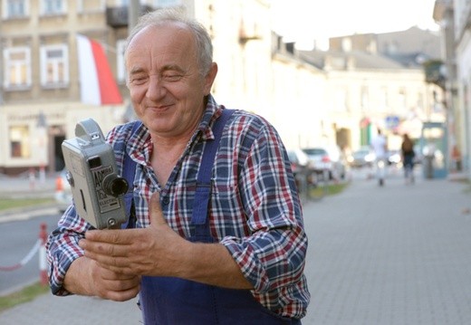Robotniczy protest na planie "Klechy"