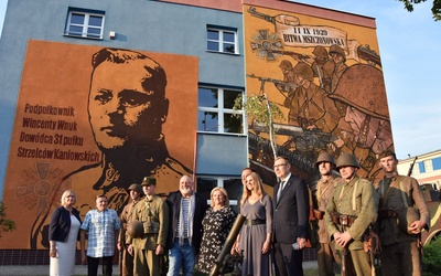 Malunki upamiętniają bohaterów bitwy mszczonowskiej