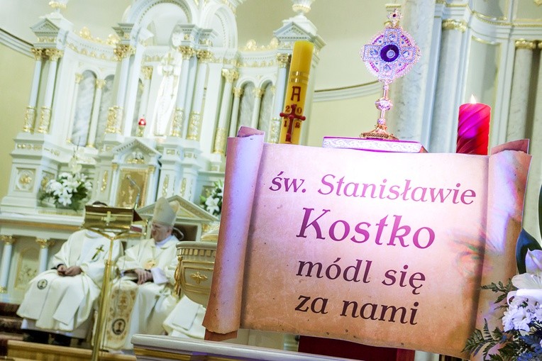 Młodzież u św. Stanisława Kostki w Lublińcu