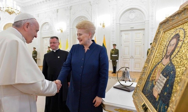 Franciszek spotkał się z władzami Litwy