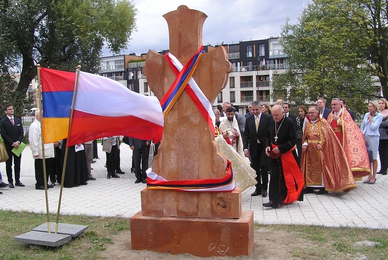 Ormiański chaczkar w Wilanowie