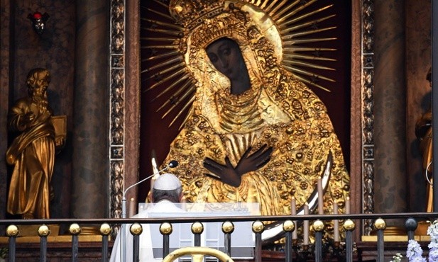 Franciszek w Ostrej Bramie: szukajmy swego brata