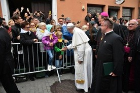 Wilno: papież spotkał się z chorymi
