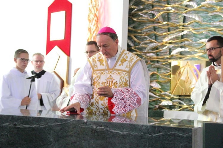 Konsekracja kościoła w Przysietnicy