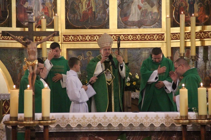 Msza św. na zakończenie Synodu Młodych w Zielonej Górze