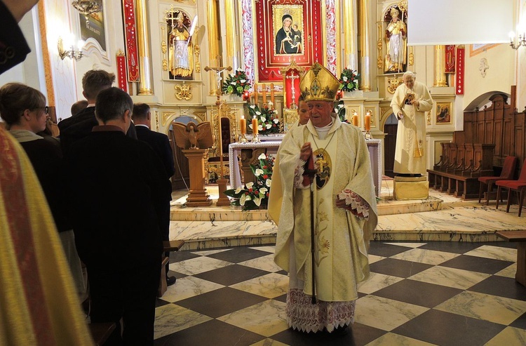 Jubileusz bp. Adama Dyczkowskiego u Maryi w Kętach