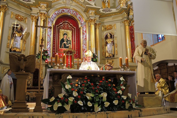 Jubileusz bp. Adama Dyczkowskiego u Maryi w Kętach