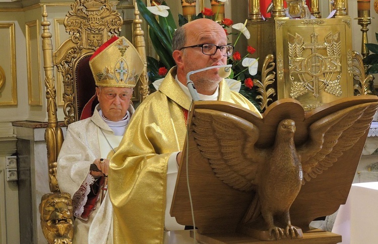 Jubileusz bp. Adama Dyczkowskiego u Maryi w Kętach