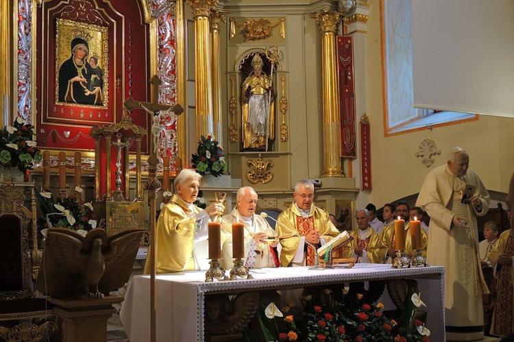 Jubileusz bp. Adama Dyczkowskiego u Maryi w Kętach