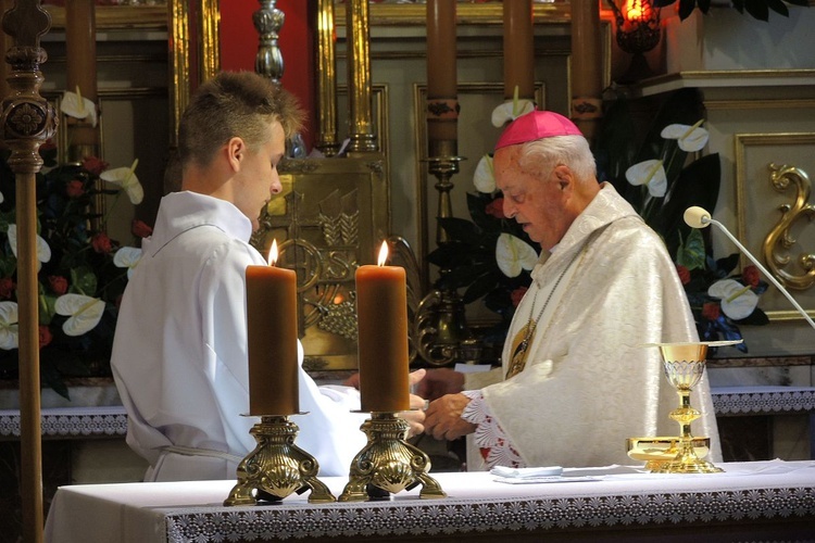 Jubileusz bp. Adama Dyczkowskiego u Maryi w Kętach