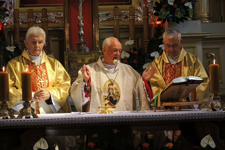 Jubileusz bp. Adama Dyczkowskiego u Maryi w Kętach