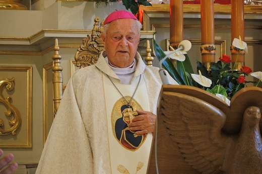 Jubileusz bp. Adama Dyczkowskiego u Maryi w Kętach