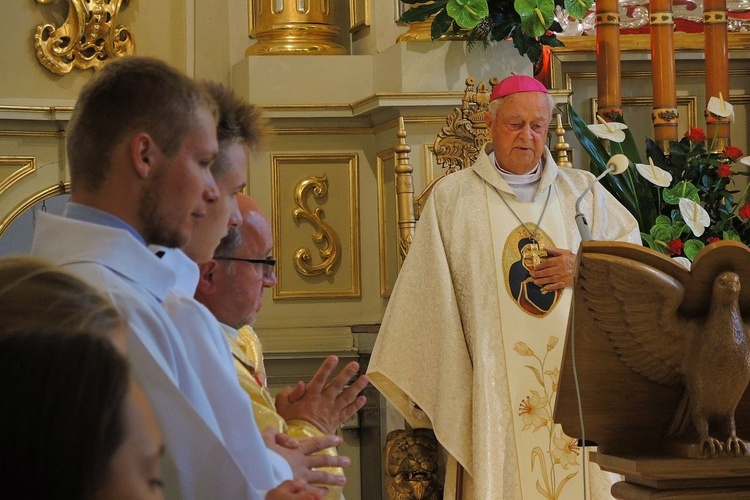 Jubileusz bp. Adama Dyczkowskiego u Maryi w Kętach