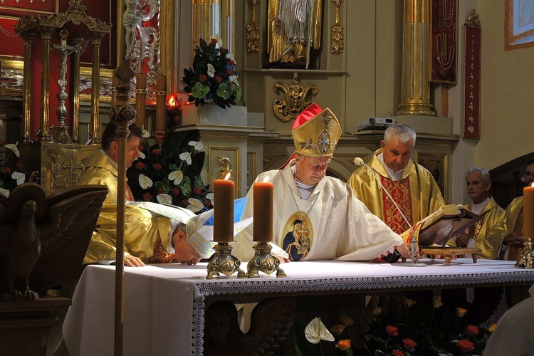 Jubileusz bp. Adama Dyczkowskiego u Maryi w Kętach