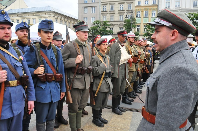 Piknik patriotyczny na Rynku Głównym w Krakowie cz. 2