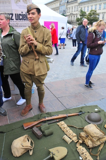 Piknik patriotyczny na Rynku Głównym w Krakowie cz. 2